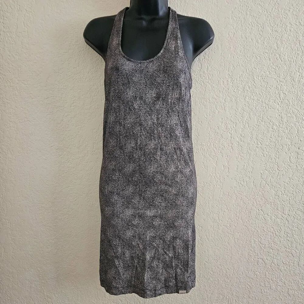 Vintage Burton Kenosha Animal Print Racerback Dress